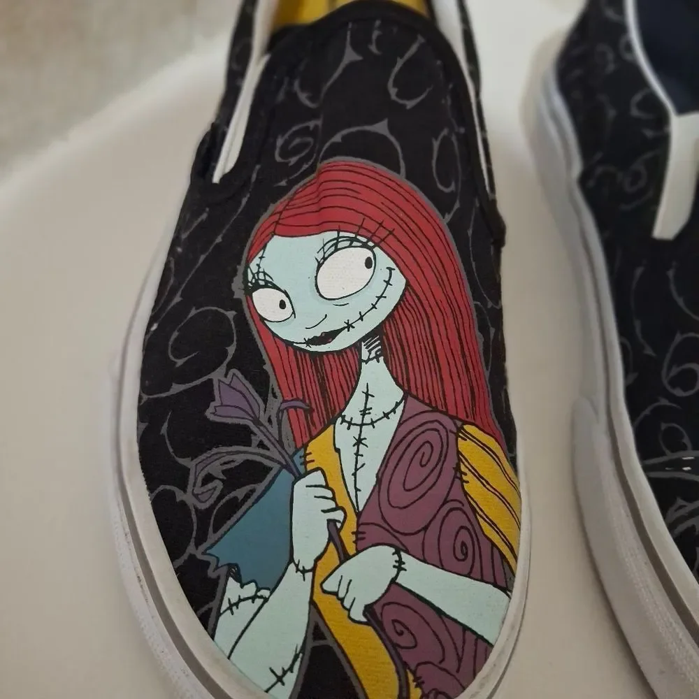Nightmare Before Christmas VANS Shoes Jack & Sally Size 6